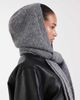 JJXX JJXX long hooded scarf in gray - 3