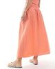 JJXX JJXX long skirt in pink orange gingham plaid - part of a set - 3