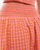 JJXX JJXX long skirt in pink orange gingham plaid - part of a set - 4