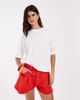 JJXX JJXX loose fit T-shirt with back print in off white - 4