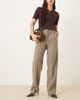 JJXX JJXX Mary high rise tailored pants in beige-Gray - 1