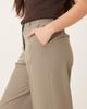 JJXX JJXX Mary high rise tailored pants in beige-Gray - 4