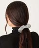 JJXX JJXX metallic scrunchie in silver - 1