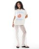 JJXX JJXX midi lace skirt in white - 2