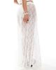 JJXX JJXX midi lace skirt in white - 4