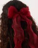 JJXX JJXX organza hair bow in red - 2
