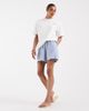JJXX JJXX oversized t-shirt with café breakfast back print in cream-White - 4