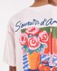 JJXX JJXX oversized t-shirt with flower back print in pink - 4