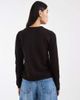 JJXX JJXX pointelle knit cardigan in brown - 4