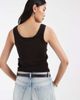 JJXX JJXX pointelle knit tank top in brown - 4