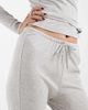 JJXX JJXX ribbed wide fit sweatpants in light gray - part of a set - 4