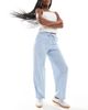 JJXX JJXX seersucker pants in blue stripe - 1