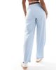 JJXX JJXX seersucker pants in blue stripe - 3