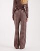 JJXX JJXX soft striped pants in brown and pink - part of a set - 4