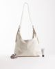 JJXX JJXX square patent shoulder bag in white - 2