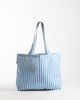 JJXX JJXX striped tote bag in light blue - 1