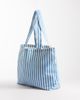 JJXX JJXX striped tote bag in light blue - 3