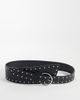 JJXX JJXX studded chunky belt in black - 1