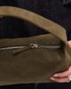 JJXX JJXX suede leather bag in khaki-Brown - 4