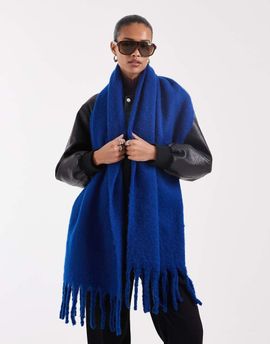 JJXX JJXX tassel scarf in cobalt blue