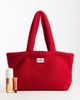 JJXX JJXX teddy tote in scarlet red - 2