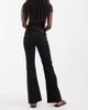 JJXX JJXX Texas low rise flare jeans in solid black - 3