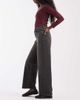 JJXX JJXX Tokyo high waisted wide leg jeans in washed black - 2