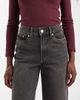 JJXX JJXX Tokyo high waisted wide leg jeans in washed black - 4