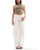 JJXX JJXX Tokyo low rise wide fit jeans in off white - 1