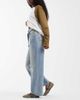 JJXX JJXX Tokyo wide fit jeans with drawstring belt in light blue wash - 2