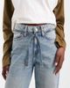 JJXX JJXX Tokyo wide fit jeans with drawstring belt in light blue wash - 4