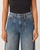 JJXX JJXX Tokyo wide leg jeans with seam detail in mid blue - 4