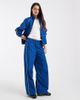 JJXX JJXX track pants with contrast piping in cobalt blue - 1