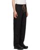 JKEEFER JKEEFER Black Alec Drawcord Trousers - 2
