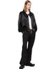 JKEEFER JKEEFER Black Alec Drawcord Trousers - 4