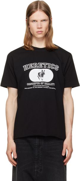 JKEEFER JKEEFER Black 'Concepts of Reality' T-shirt