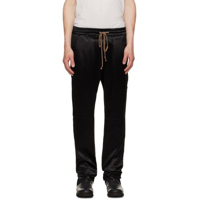 JKEEFER JKEEFER Black Moto Trousers