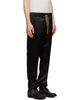 JKEEFER JKEEFER Black Moto Trousers - 2