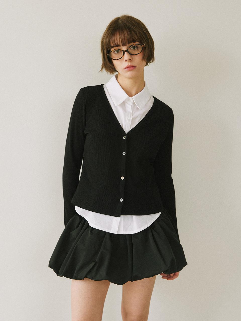 JKICHI Cotton Layered Free-size Cardigan