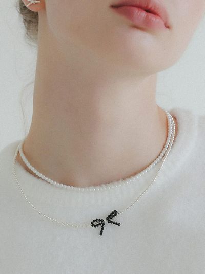 J.Lauren 3mm Freshwater Pearl Basic Slim Pearl Necklace