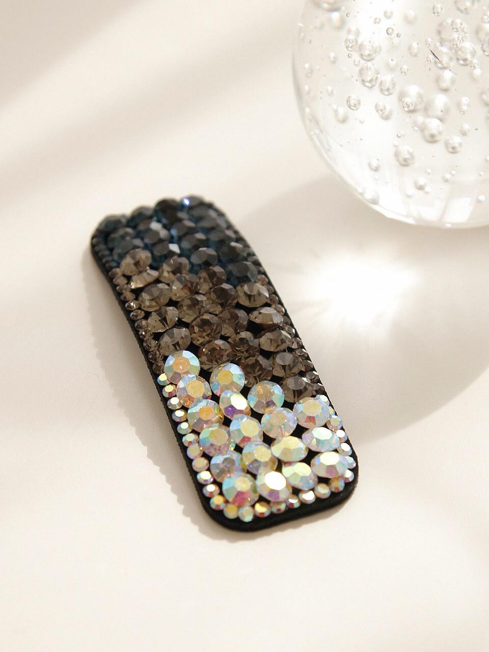 J.Lauren Blue Cubic Gradation Hair Pin H01143