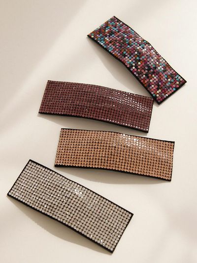 J.Lauren Cubic Rectangular Hair Pin H01142