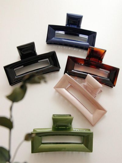 J.Lauren French Square Hair Claw Clip Bh0878