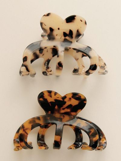 J.Lauren Leopard Print Butterfly Single-headed Hair Clip (H01300)