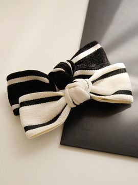 J.Lauren Line Ribbon Texture Auto Hair Pin (H01259)