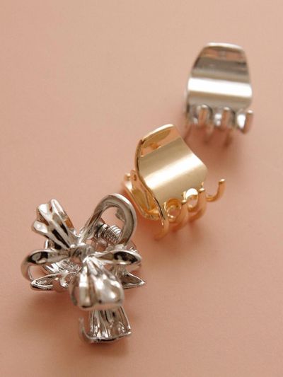J.Lauren Mini Point Disco Ribbon Hair Pin H01182