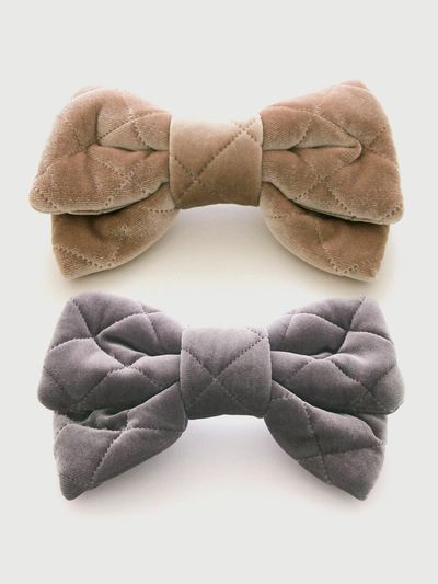 J.Lauren Quilted Ribbon Automatic Hair Clip (H01322)