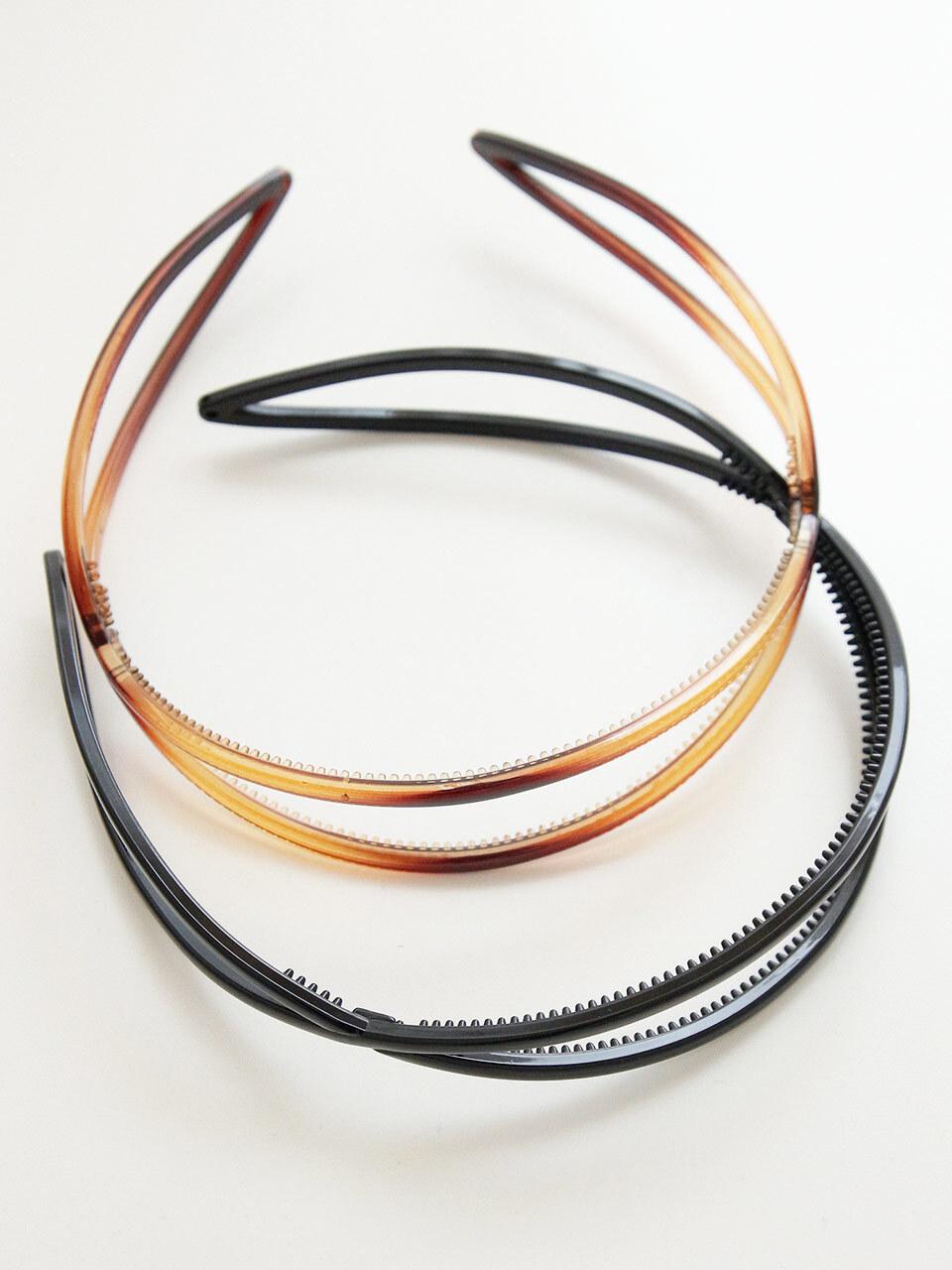 J.Lauren Slim line Cross Hair Band H01215