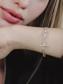 J.Lauren Toggle Bar Chain Bracelet