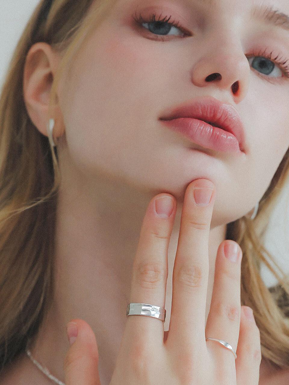 J.Lauren Various Bold Silver Ring